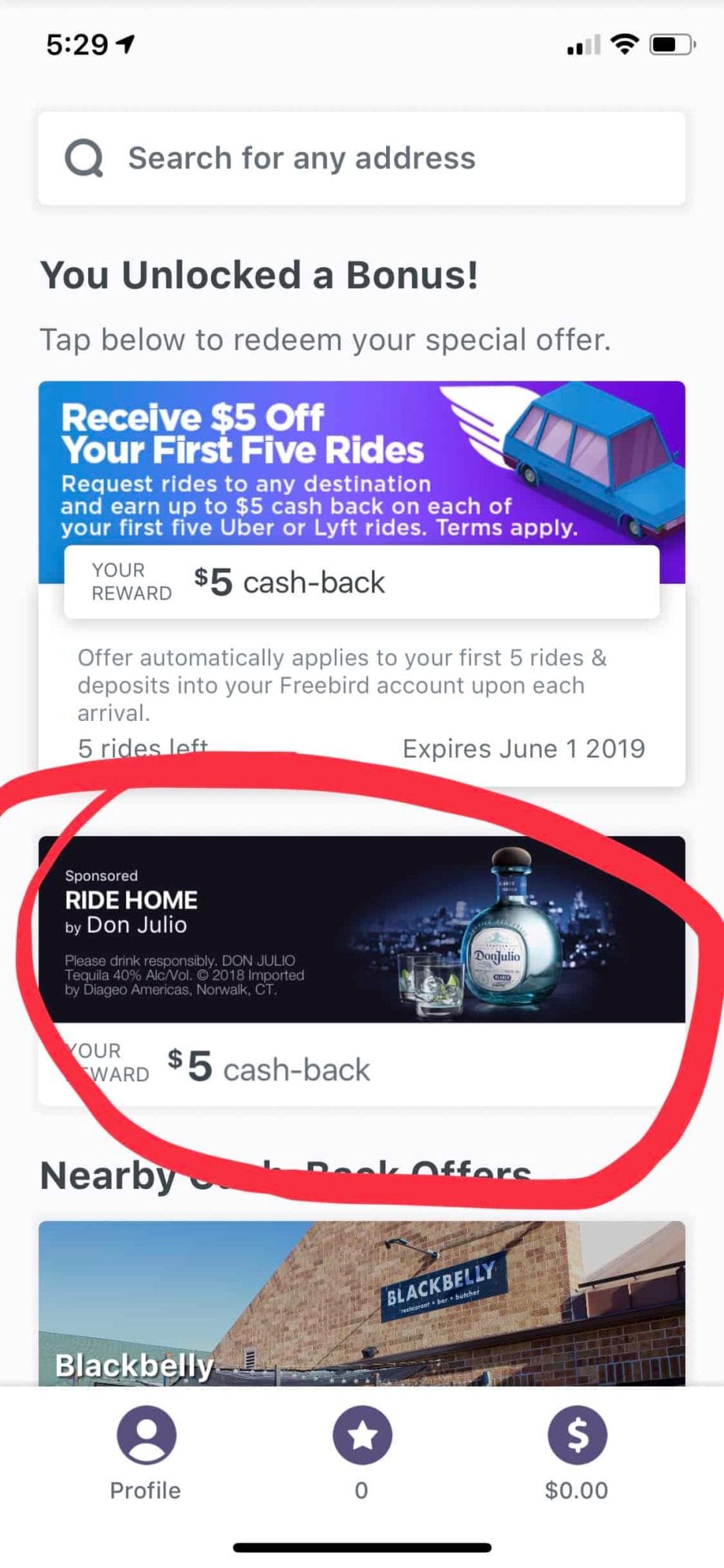 Freebird Promo Code - Get up to $35! 1 Freebird Promo Code