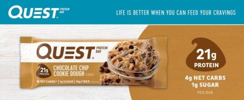 Quest - Keto Friendly Protein Bars - Only 4 net carbs
