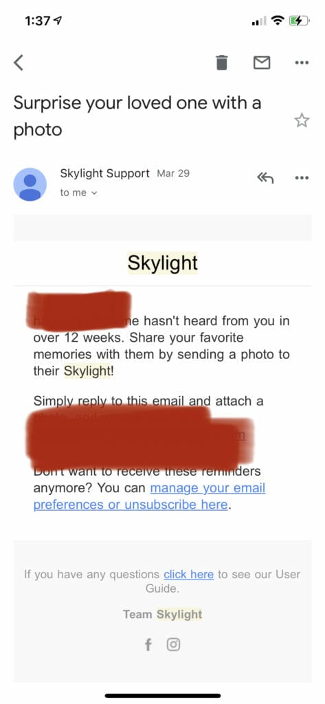 Skylight Frame Reviews: the best WiFi picture frame? 13 Skylight Frame Reviews: the best WiFi picture frame? 11