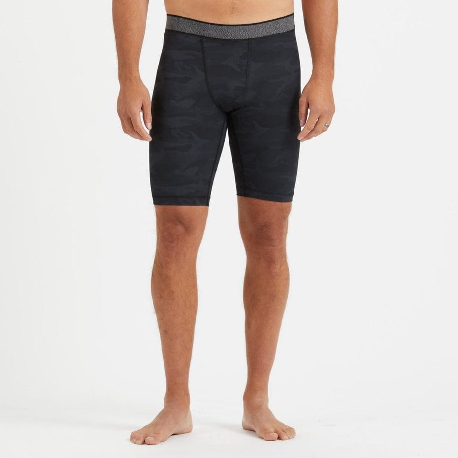 What do you wear under board shorts? 16