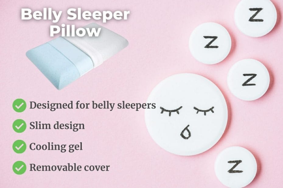 The #1 Pillow for Stomach Sleepers is here: Our Belly Sleeper Pillow Review 15