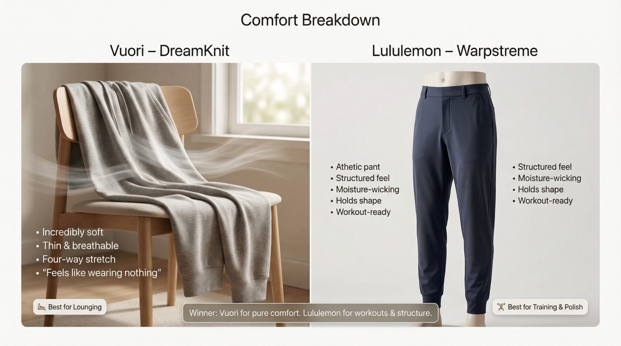 Vuori vs Lululemon comparison