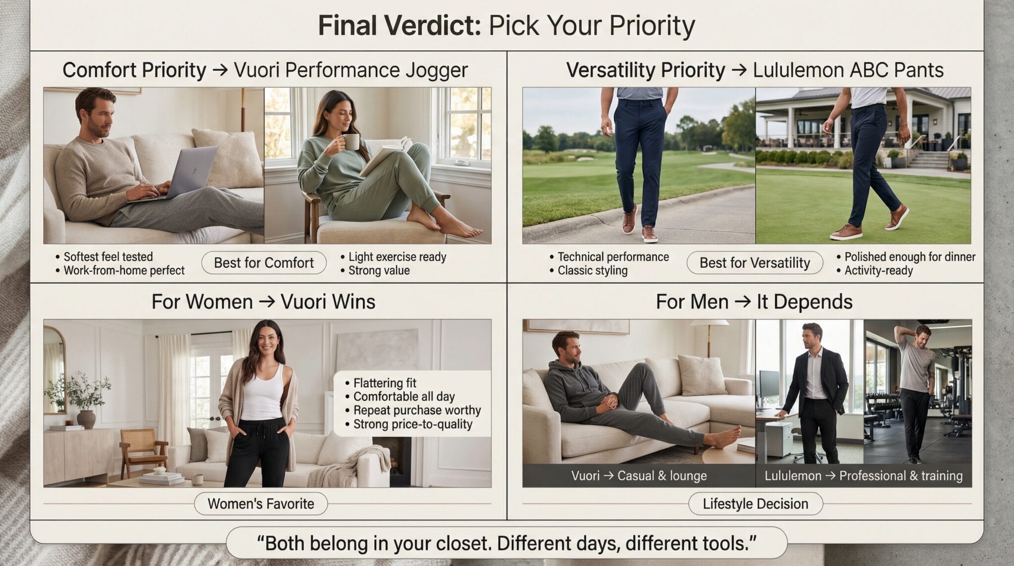 Vuori vs Lululemon comparison