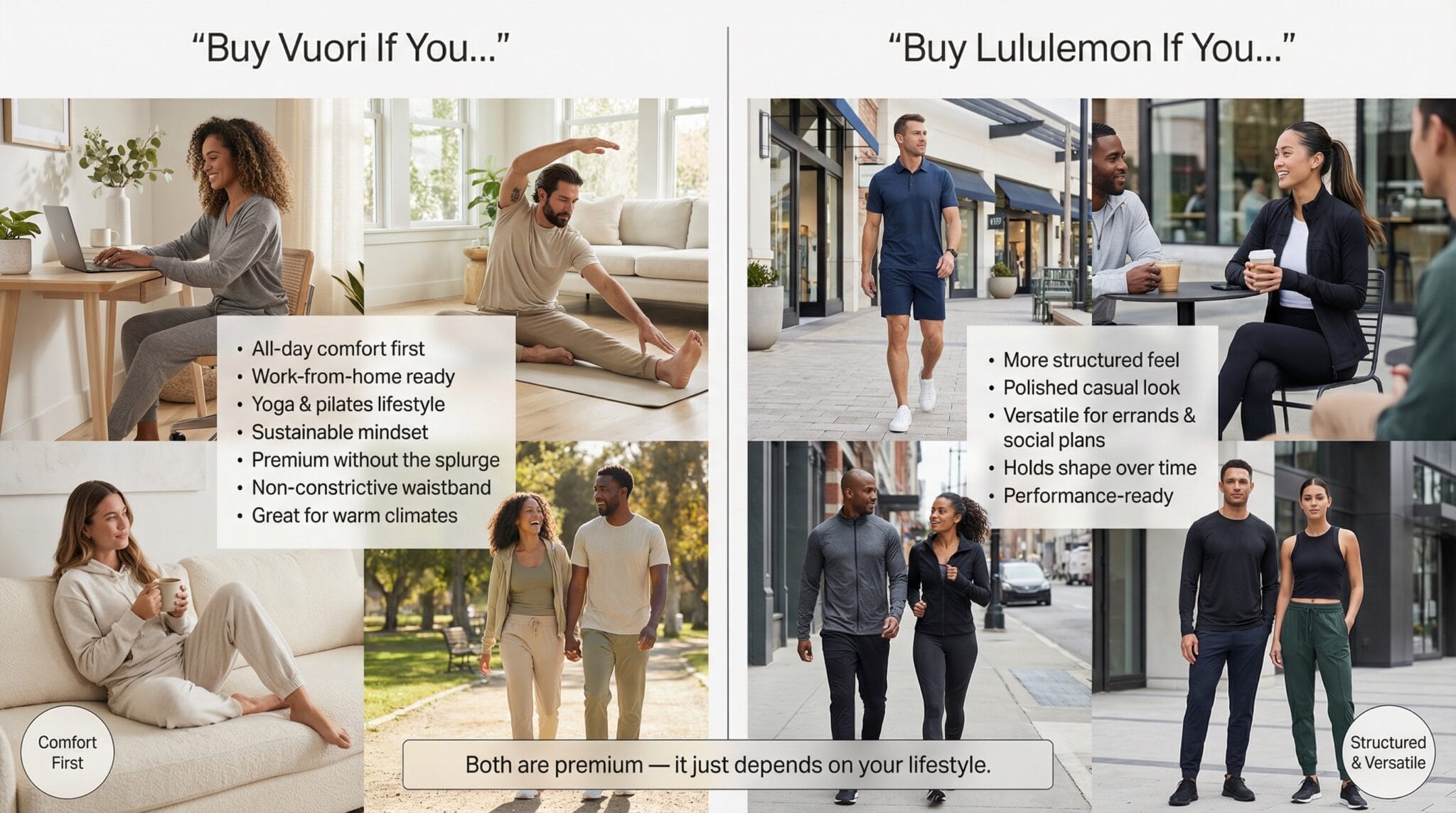 Vuori vs Lululemon comparison